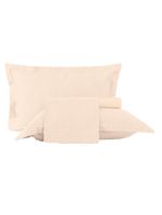 Jogo De Cama Queen 4 Peças Altenburg Toque Acetinado Play Bege