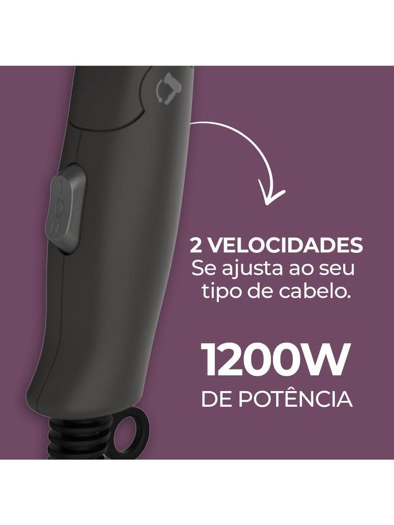 Secador De Cabelos Dobrável Cadence Plié Bivolt
