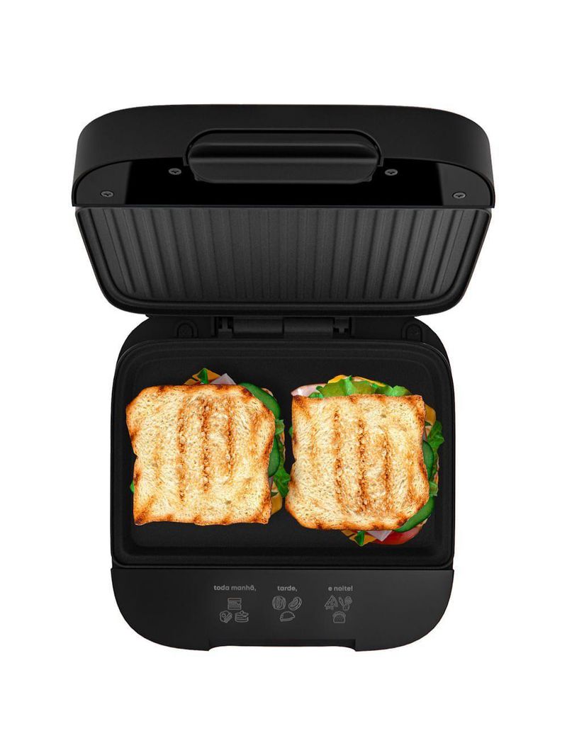 Kit Click Cadence - Sanduicheira E Mixer 110V