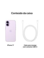 Apple iphone 17 256gb 6,3" 48mp lavanda