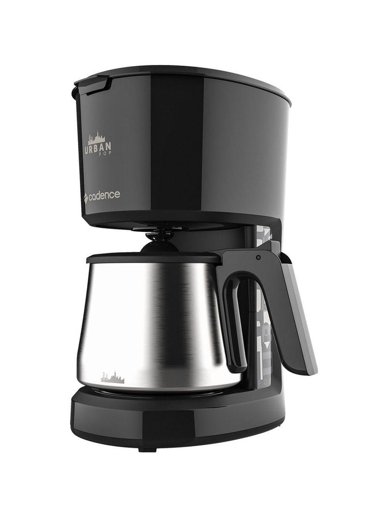 Cafeteira Elétrica Cadence Urban Pop Inox 220V