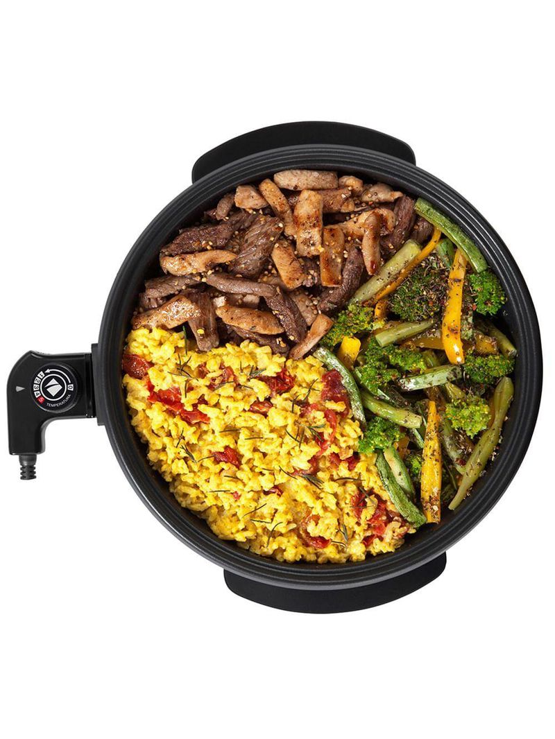 Panela Elétrica Cadence Multifuncional Rouge 110V