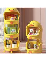 Estante Infantil Caixa Organizadora Bau Brinquedos Porta Treco Com Rodas Armario Gavetas Carrinho Quarto Sala