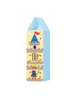 Guarda Roupa Infantil Organizador De Brinquedos Portatil Castelo Sapateira Modular Kangur