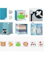 Guarda Roupa Castelo Infantil Armario Organizador Brinquedos Roupas Sapateira 13 Nichos Prateleiras