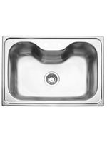 Cuba Tramontina Morgana Undermount 69 x 49 cm em Aço Inox Acetinado com Válvula OUTLET