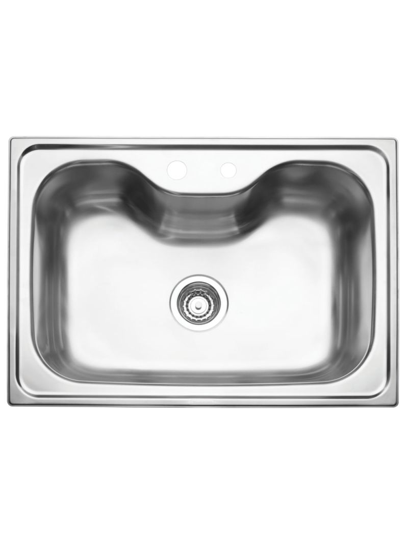 Cuba Tramontina Morgana Undermount 69 x 49 cm em Aço Inox Acetinado com Válvula OUTLET