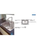 Cuba Tramontina Morgana Undermount 69 x 49 cm em Aço Inox Acetinado com Válvula OUTLET