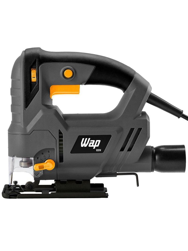 Serra tico-tico wap estt 800 6 velocidades 800w com acessórios