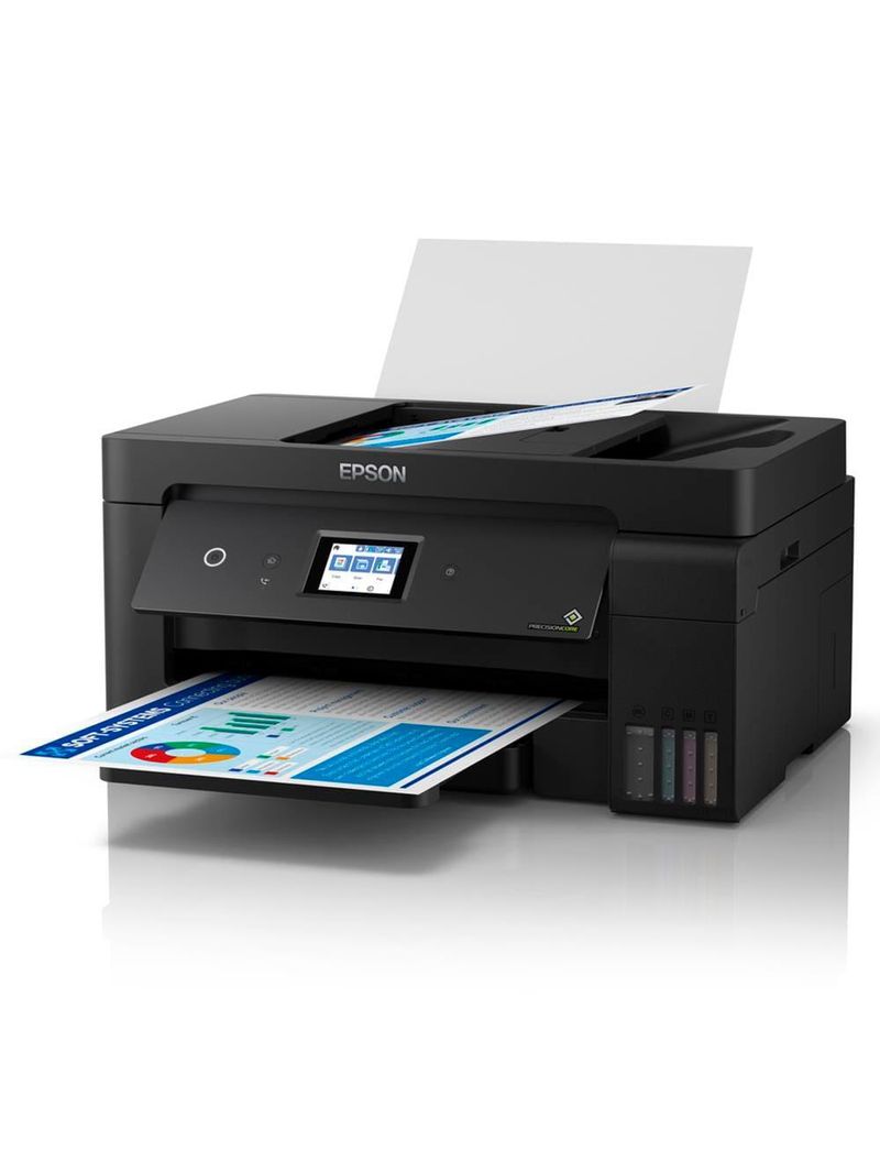 Multifuncional tanque de tinta epson ecotank l14150 wireless - impressora, copiadora, scanner, fax
