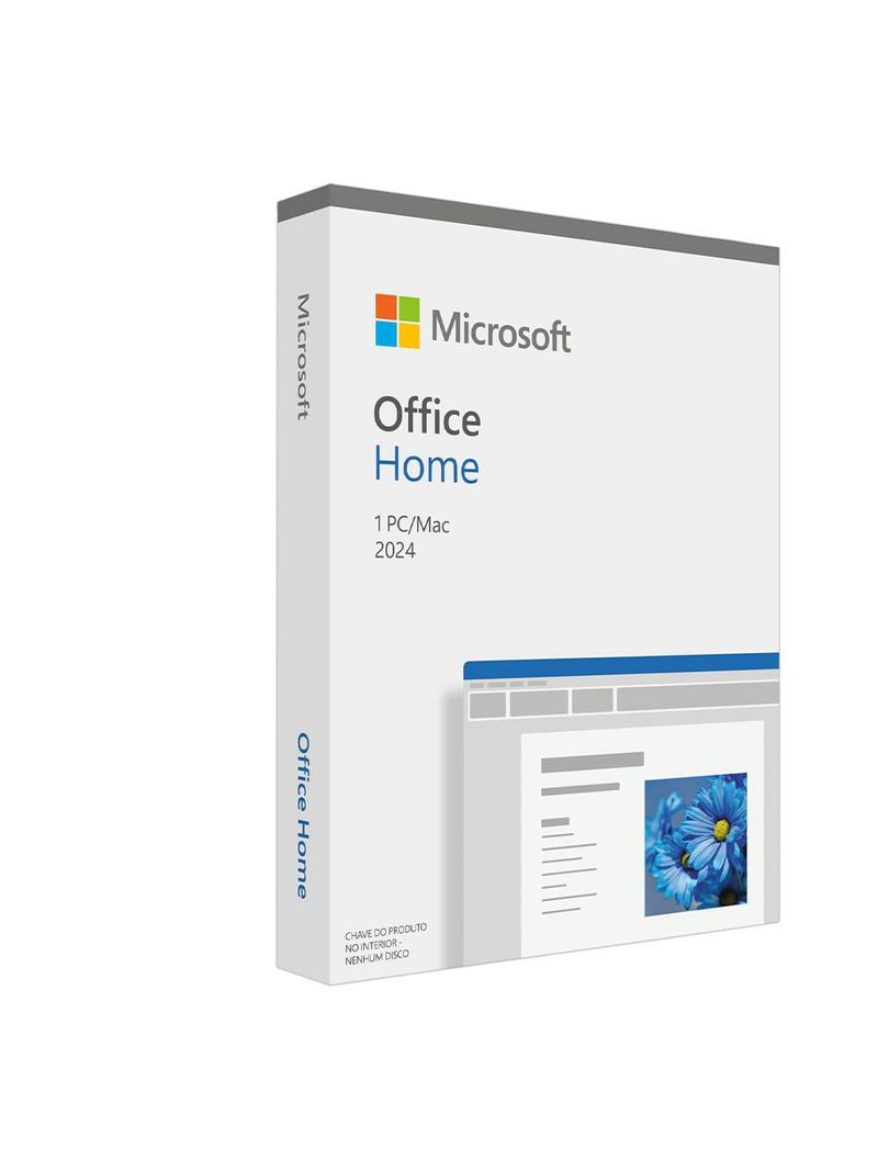 Microsoft office home 2024, word, excel, powerpoint, onenote, para pc/mac - compra Única