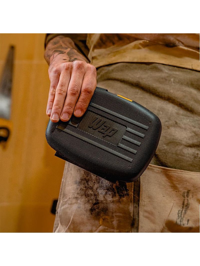 Kit de ferramentas manuais wap mkf21 com trena, chaves, estilete, alicate, maleta – 21 peças