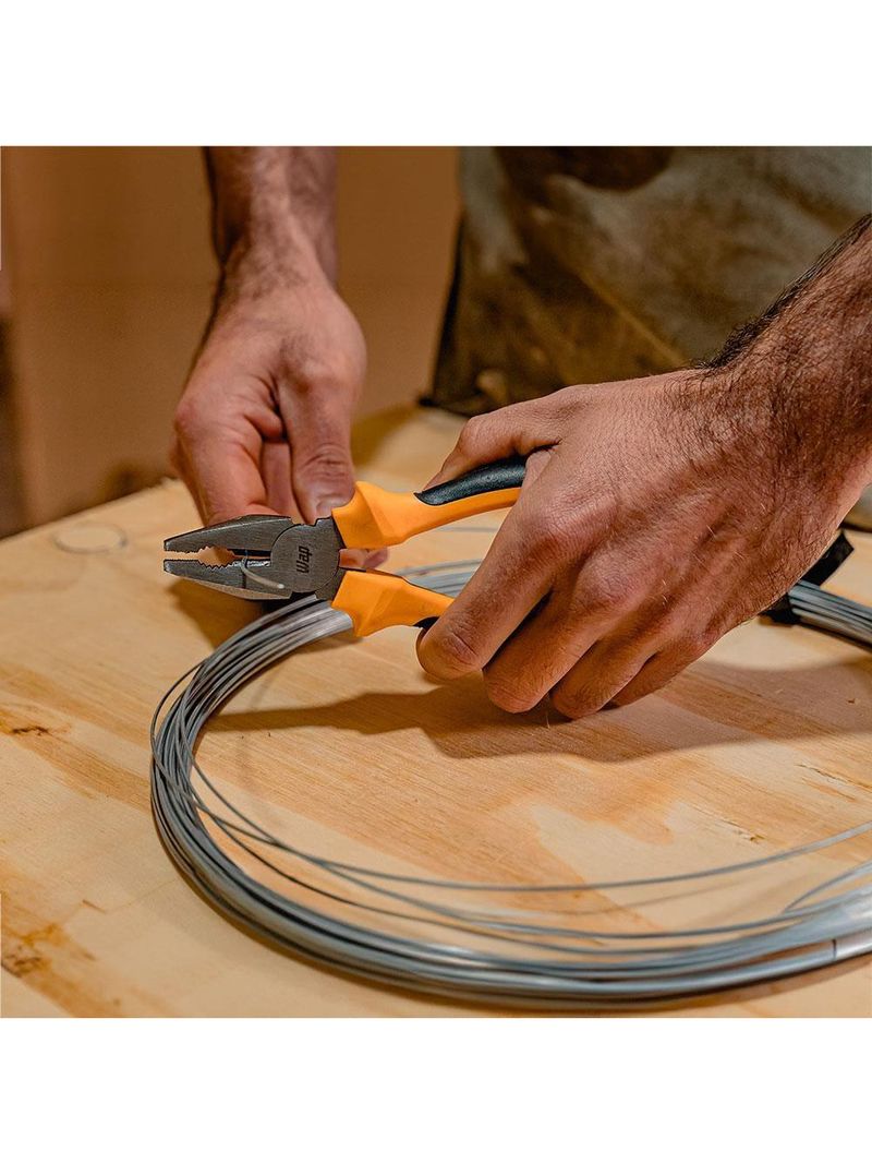 Kit de ferramentas manuais wap mkf21 com trena, chaves, estilete, alicate, maleta – 21 peças