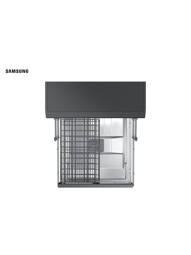 Lava-louças samsung black inox com 14 serviços, limpeza silenciosa e display led - 220v