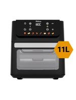 Fritadeira elétrica air fryer philco oven paf11b 11l visor removível - preta