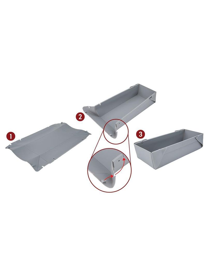 Forma de silicone euro home desmontável 28,5x13,5 cm