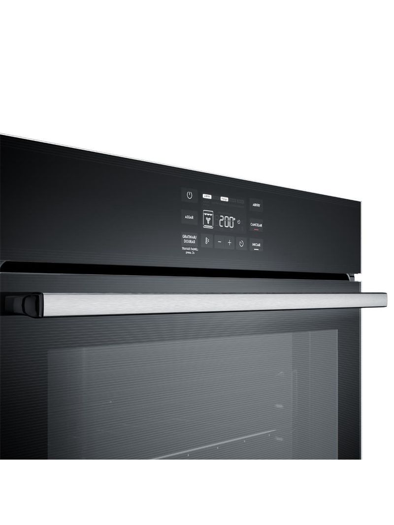 Forno de embutir elétrico electrolux oe8ea 80l experience air fryer, perfectcook360 e painel touch