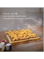 Forno de embutir elétrico electrolux oe8ea 80l experience air fryer, perfectcook360 e painel touch