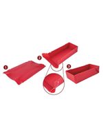 Forma de silicone euro home desmontável 28,5x13,5 cm