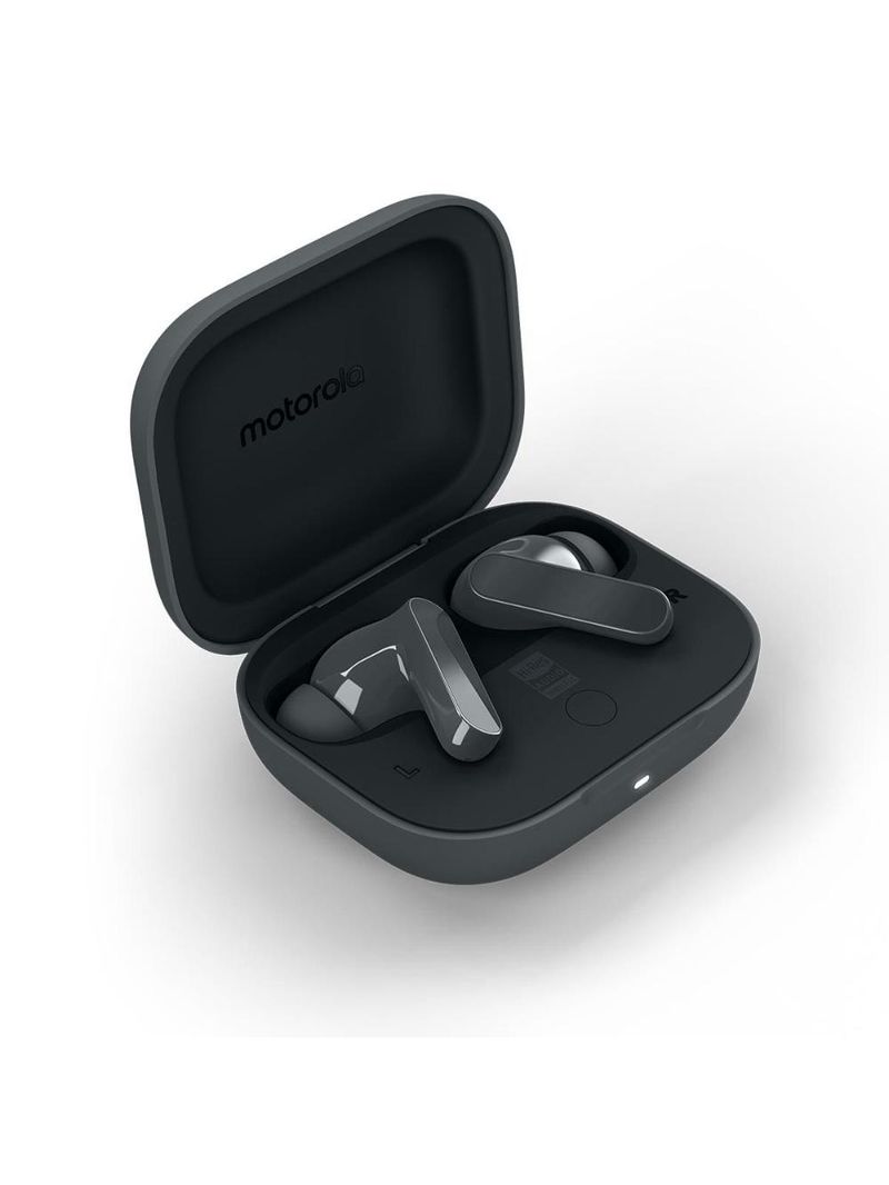 Fone de ouvido moto buds bass bluetooth cancelamento de ruído 43h bateria preto