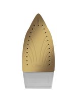 Ferro de passar a vapor base antiaderente com spray oster 5907 – dourado/branco