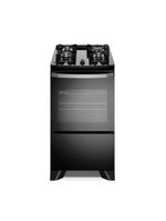 Fogão 4 bocas electrolux fe4gb efficient mesa de vidro perfectcook bivolt preto