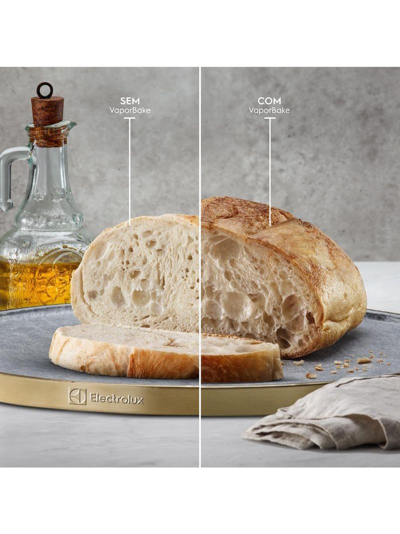 Fogão 4 bocas electrolux fe4gb efficient mesa de vidro perfectcook bivolt preto