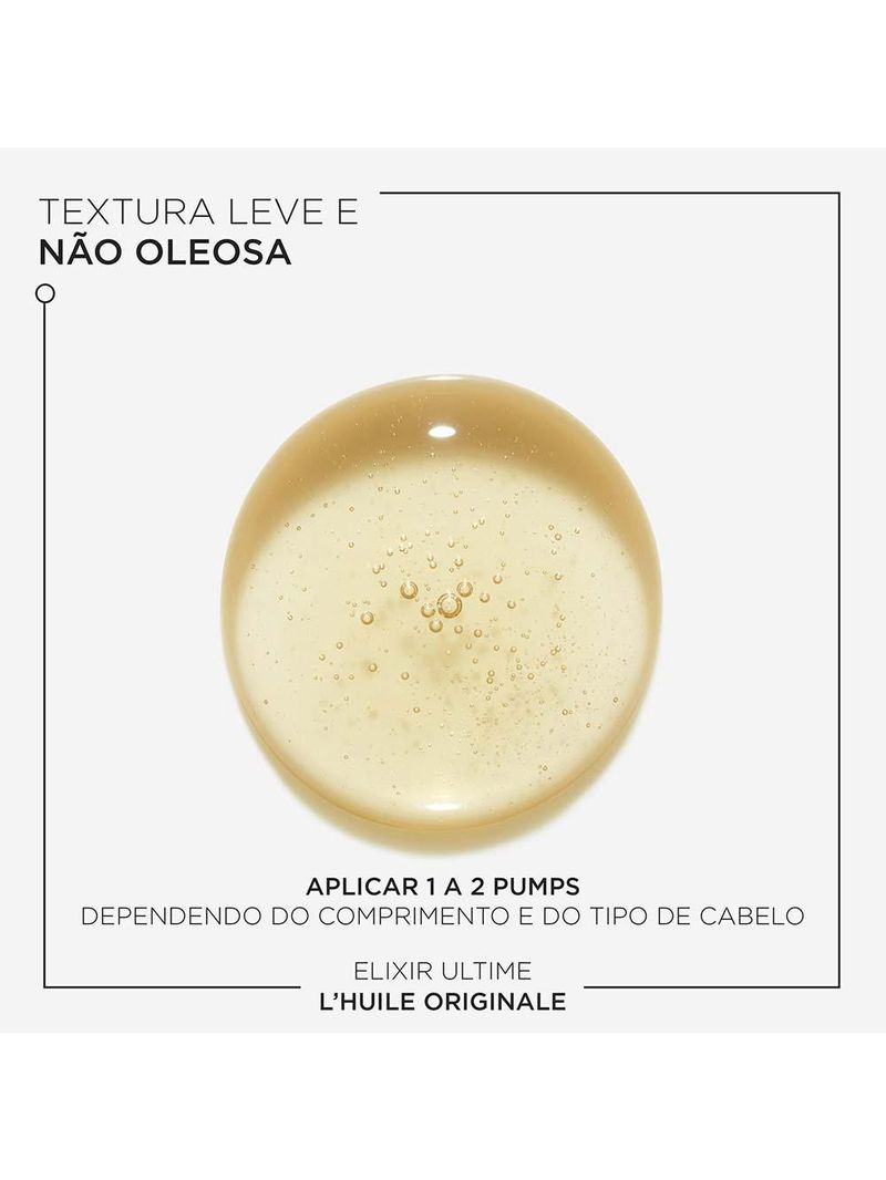 Óleo capilar kérastase elixir ultime l'huile originale