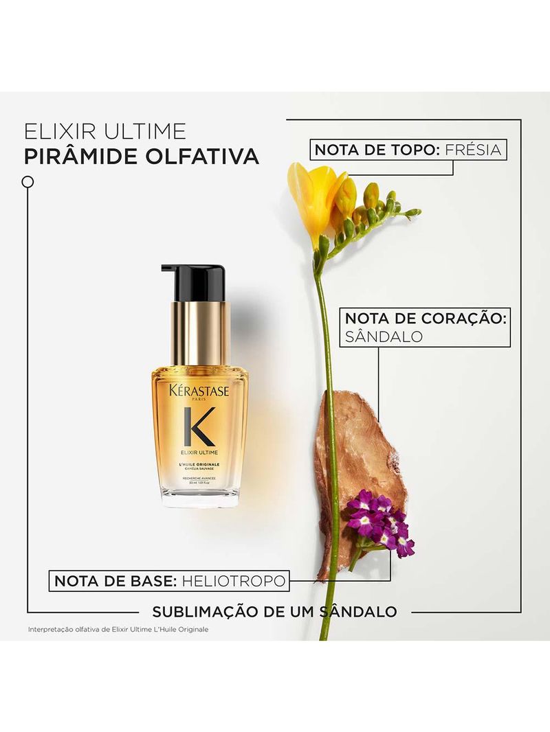 Óleo capilar kérastase elixir ultime l'huile originale