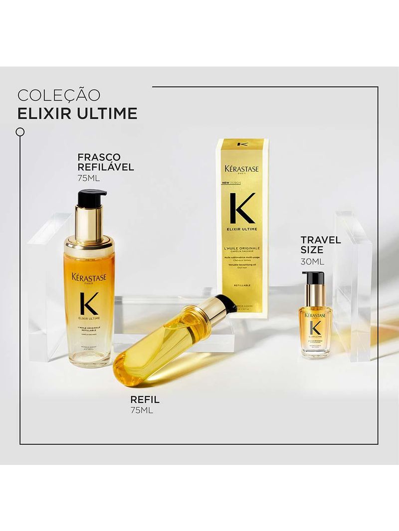 Óleo capilar kérastase elixir ultime l'huile originale