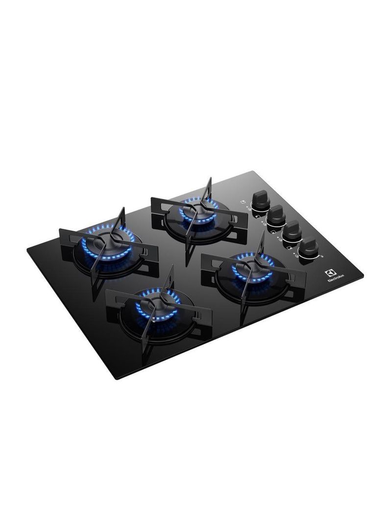 Cooktop 4 bocas electrolux ke4gr efficient mesa de vidro grade de aço fosco bivolt