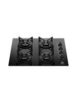 Cooktop 4 bocas electrolux ke4gr efficient mesa de vidro grade de aço fosco bivolt