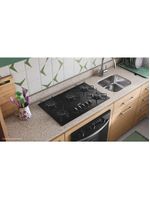 Cooktop 5 bocas consul cd075be mesa de vidro grade de aço ferro aramado bivolt preto