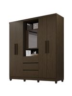 Guarda-roupa De Casal Giga 5 Portas 3 Gavetas