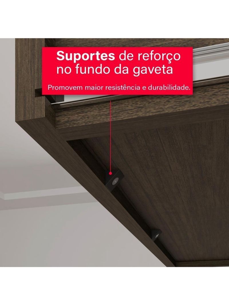 Guarda-roupa De Casal Giga 5 Portas 3 Gavetas
