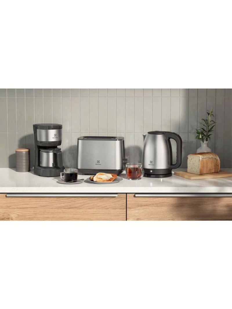 Cafeteira elétrica electrolux efficient ecm12 15 xícaras - granite gray – 600ml