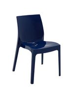 Cadeira Tramontina Alice Summa em Polipropileno Brilhoso Azul Yale