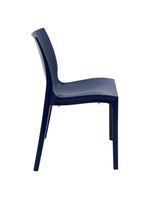 Cadeira Tramontina Alice Summa em Polipropileno Brilhoso Azul Yale