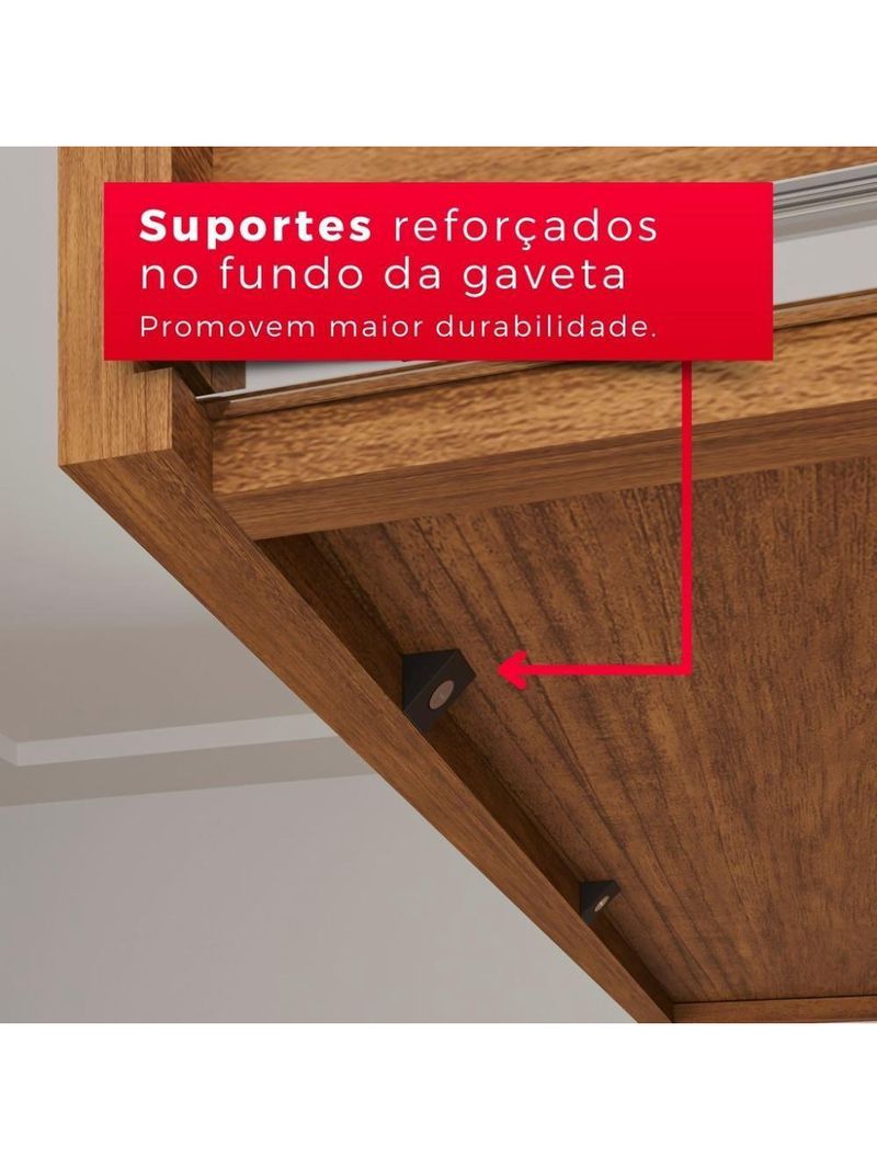 Guarda-roupa Casal 100% Mdf 6 Portas E 4 Gavetas Istambul