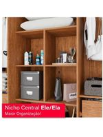 Guarda-roupa Casal 100% Mdf 6 Portas E 4 Gavetas Istambul