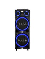 Caixa de som torre multilaser pulse double sp516 bluetooth 2700w rms luz led bivolt