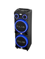 Caixa de som torre multilaser pulse double sp516 bluetooth 2700w rms luz led bivolt
