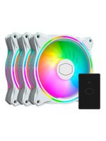 Fan gabinete masterfan mf120 halo rgb 120mm 3 unidades cooler master