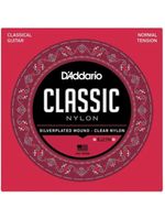 Encordoamento violão nylon tensão media student ej27n d addario