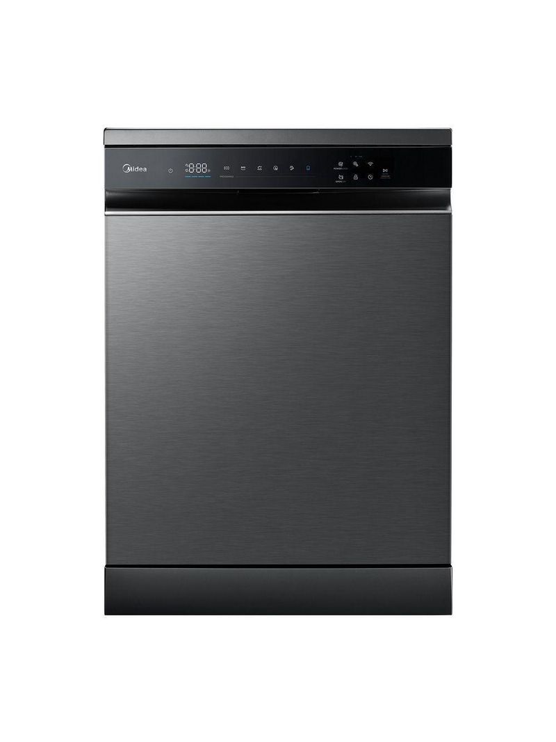 Lava Louça Midea Smart Home Black Inox 127V 14 Serviços (MDWEF1433GBS1)