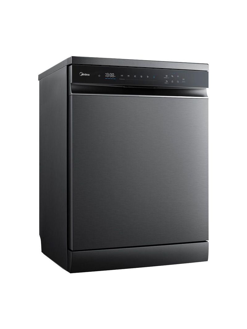 Lava Louça Midea Smart Home Black Inox 127V 14 Serviços (MDWEF1433GBS1)