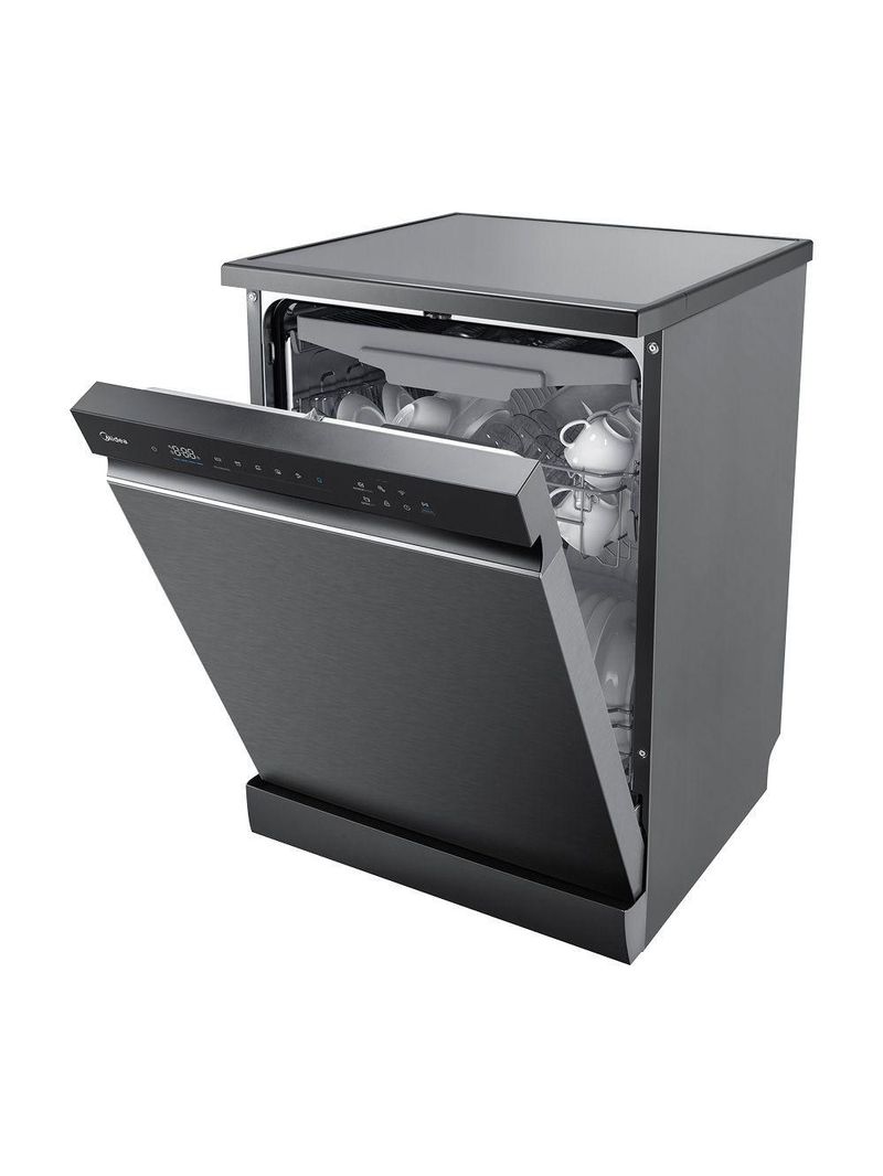 Lava Louça Midea Smart Home Black Inox 127V 14 Serviços (MDWEF1433GBS1)