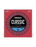 Encordoamento violão nylon tensão alta student ej27h d addario