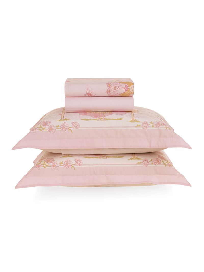 Jogo de Cama Casal Karsten Infantil Amora 220x250cm 100% Algodão