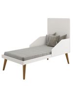 Berço Americano Isis Branco Acetinado Reller Guarda Roupa Infantil Americano 4 Portas Branco Hp Henn